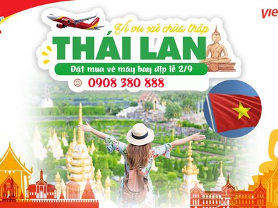 Dịp lễ 2/9 này cùng Việt Mỹ bay đến Thái Lan 0