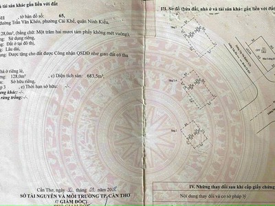Bán nhà góc 2 mặt tiền đường trần văn khéo với ung văn khiêm.  trung tâm thương mại cái khế . 4