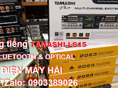 Nâng tiếng Karaoke Tamashi Pro LS15 chức nâng mới Bluetooth. Optical. USB 0