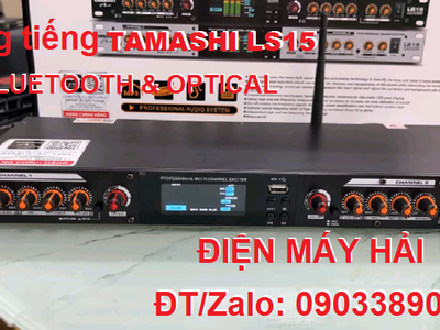 Nâng tiếng Karaoke Tamashi Pro LS15 chức nâng mới Bluetooth. Optical. USB 3
