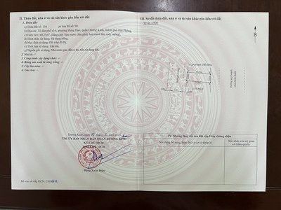 Bán lô đất đấu giá Phương Lung, Hưng Đạo, Dương Kinh, Hải Phòng 0
