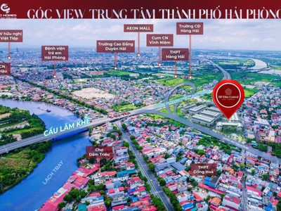 Chỉ 43tr/m2 giá cực sốc để sở hữu 1 căn nhà liền hề tại khu đô thị mới Đồng Hòa, Kiến An, HP 3