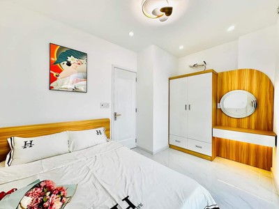 Nhà bán,4 tầng,80m2,hẻm xe hơi,phan văn trị,gò vấp,giá:3tỷ 2