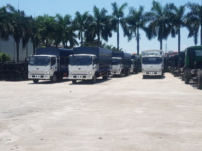 Xe tải Faw Tiger V 8 tấn mui bạt thùng dài 6m2 0