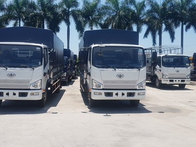Xe tải Faw Tiger V 8 tấn mui bạt thùng dài 6m2 1