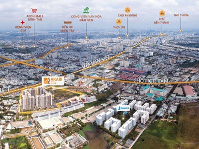 Chính thức nhận booking Aka Neo - Akari City- Thanh toán 30 đến khi nhận nhà, CK ngay 2 2