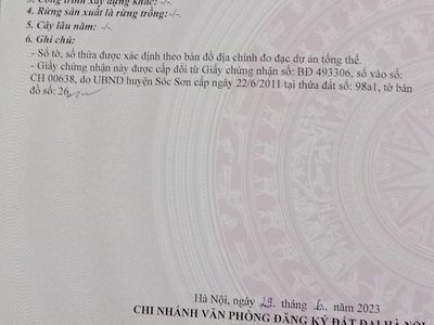 Bán lô đất đẹp, giá rẻ tại minh phú, sóc sơn, hà nội - mua là thắng 3