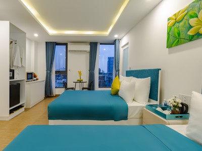 Cho thuê căn hộ 2 giường 30m2 K117 Nguyễn Văn Thoại, Sơn Trà ngay biển Mỹ Khê giá rẻ 1