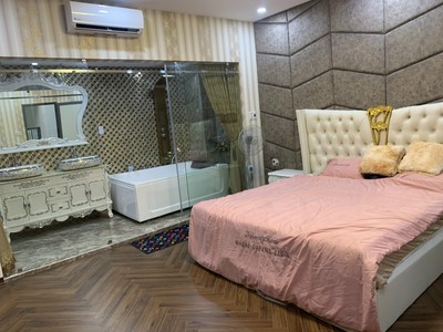 Cho thuê nhà đẹp 3 tầng 3PN Full nội thất,gara oto đường 7m5 Đinh Văn Chấp, Hòa Xuân 0