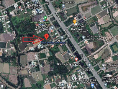 Đất thổ cư lô nhì đường Rừng Sác, xã Bình Khánh Cần Giờ. 40m x 30m. 3