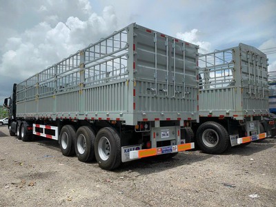 Bảng giá xe đầu kéo Sitrak440 mới nhất tháng 9/2023   Mooc cổ cò 50F 3