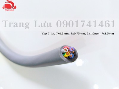 Cáp 7 lõi lưới chống nhiễu 0