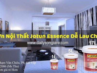 Sơn nội thất Jotun Essence Dễ lau chùi - Tường sạch đẹp tinh tươm 0