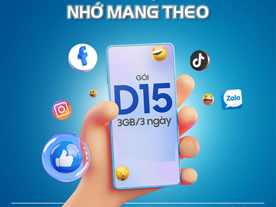 Nghỉ lễ thiếu Data - Đã có D15 luôn bên bạn 0