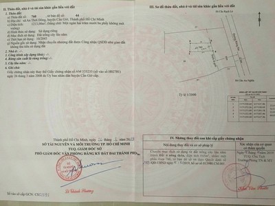 Đất thổ cư, mặt tiền đường Rừng Sác, An Thới Đông, Cần Giờ. 22m x 55m. 25,4 tỷ 0