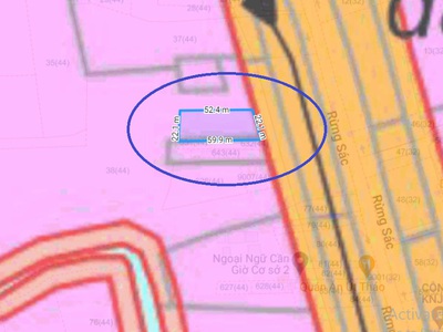 Đất thổ cư, mặt tiền đường Rừng Sác, An Thới Đông, Cần Giờ. 22m x 55m. 25,4 tỷ 2