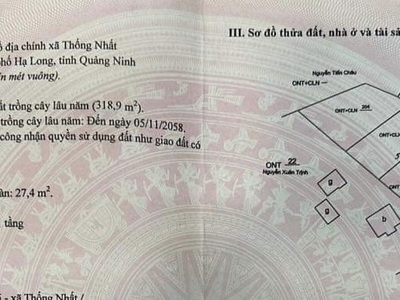 Chính chủ cần bán 5 lô liền kề tại thôn làng, xã thống nhất, tp. hạ long 4