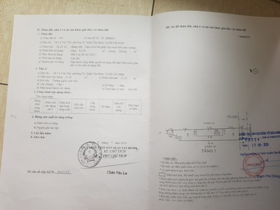 Chính chủ bán gấp đất 34/1a yên thế khu sân bay, hẻm xe hơi 4x 20m, p2, tân bình. 3