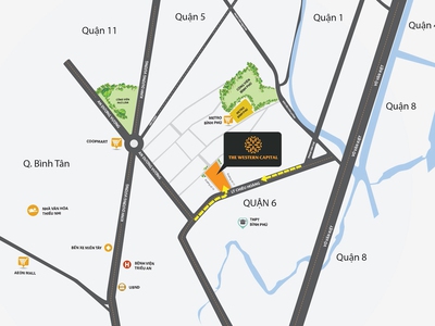 Bán rẻ shophouse 100m2 western capital lý chiêu hoàng q6 tp.hcm 2