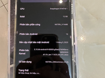 Bán Nubia Red Magic 7 Pro 12|128 0