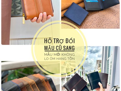 Nhận May Gia Công Đồ Da - Ví Bóp Nam Da Bò, Thắt Lưng Da Bò 1