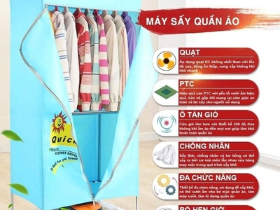 Tủ sấy quần áo tại Đà Nẵng - Bảo hành chính hãng 0