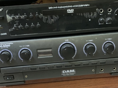 Ampli karaoke DAM-A6000, Loa Pioneer, Arirang AR-36NR 1