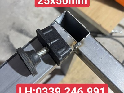 Điều chỉnh tăng giảm sắt hộp, bọc chân bàn ghế vuông 50mm 1