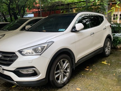 Chính chủ bán xe Santafe 2018- Màu trắng- bản full cao cấp ,cửa sổ trời 1