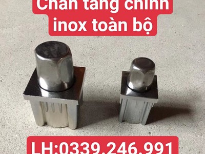 Chân tăng giảm kích thước hộp vuông 40mm, bịt đầu sắt hộp 1