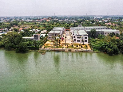 Cần bán căn nhà mặt tiền đường dư khánh thuộc dự án ven sông thạnh phước, tp. tân uyên​ 3