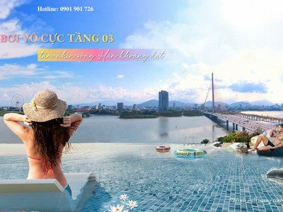Mở bán 3 căn ngoại giao toà P2 Sun Cosmo view sông Hàn- CK 20.5, chỉ cần vốn ban đầu 690triệu 7