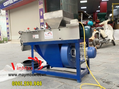 Máy bóc vỏ lụa đậu phộng rang 600 kg/ giờ Vinmax BVL600 0