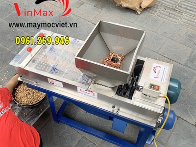 Máy bóc vỏ lụa đậu phộng rang 600 kg/ giờ Vinmax BVL600 4