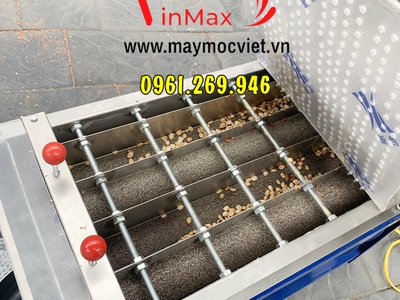 Máy bóc vỏ lụa đậu phộng rang 600 kg/ giờ Vinmax BVL600 8