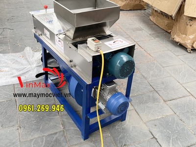 Máy bóc vỏ lụa đậu phộng rang 600 kg/ giờ Vinmax BVL600 1