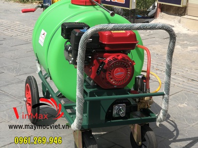 Máy phun thuốc tưới cây thùng 160L động cơ 5.5HP 2