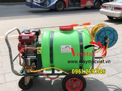 Máy phun thuốc tưới cây thùng 160L động cơ 5.5HP 3