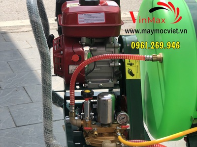 Máy phun thuốc tưới cây thùng 160L động cơ 5.5HP 4