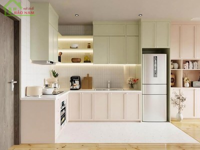 Tủ bếp shaker đẹp và sang trọng 8