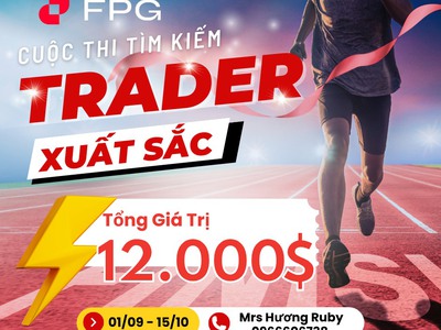 Cuộc thi tìm kiếm best trader vốn 100 tại sàn FPG 1