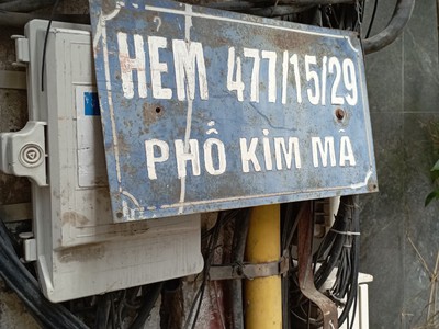 Cần bán căn nhà chính chủ 4 tầng ở Phố Kim Mã, Ba Đình 0