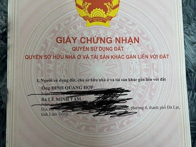Chính chủ cho thuê CH 3 tầng số 39 mặt phố hoàng cầu 445