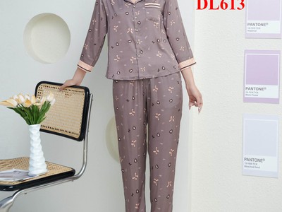 Bộ đồ pijama lụa thu đông đẹp 3