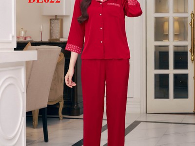 Bộ đồ pijama lụa thu đông đẹp 6