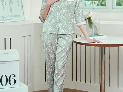 Bộ đồ pijama lụa thu đông đẹp 16
