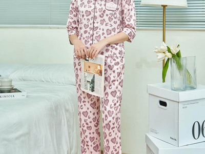 Bộ đồ pijama lụa thu đông đẹp 19