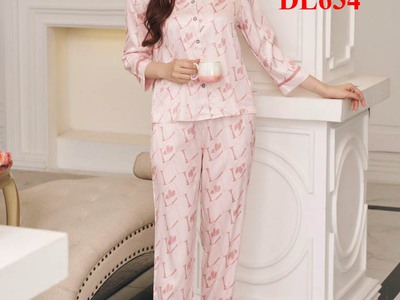 Bộ đồ pijama lụa thu đông đẹp 8
