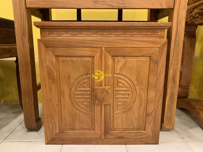 Bộ bàn thờ tủ nhang chung cư 1.07m SANG XỊN SD208 0