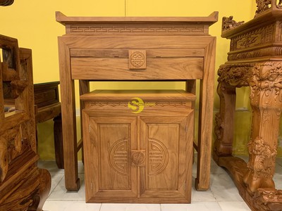 Bộ bàn thờ tủ nhang chung cư 1.07m SANG XỊN SD208 1
